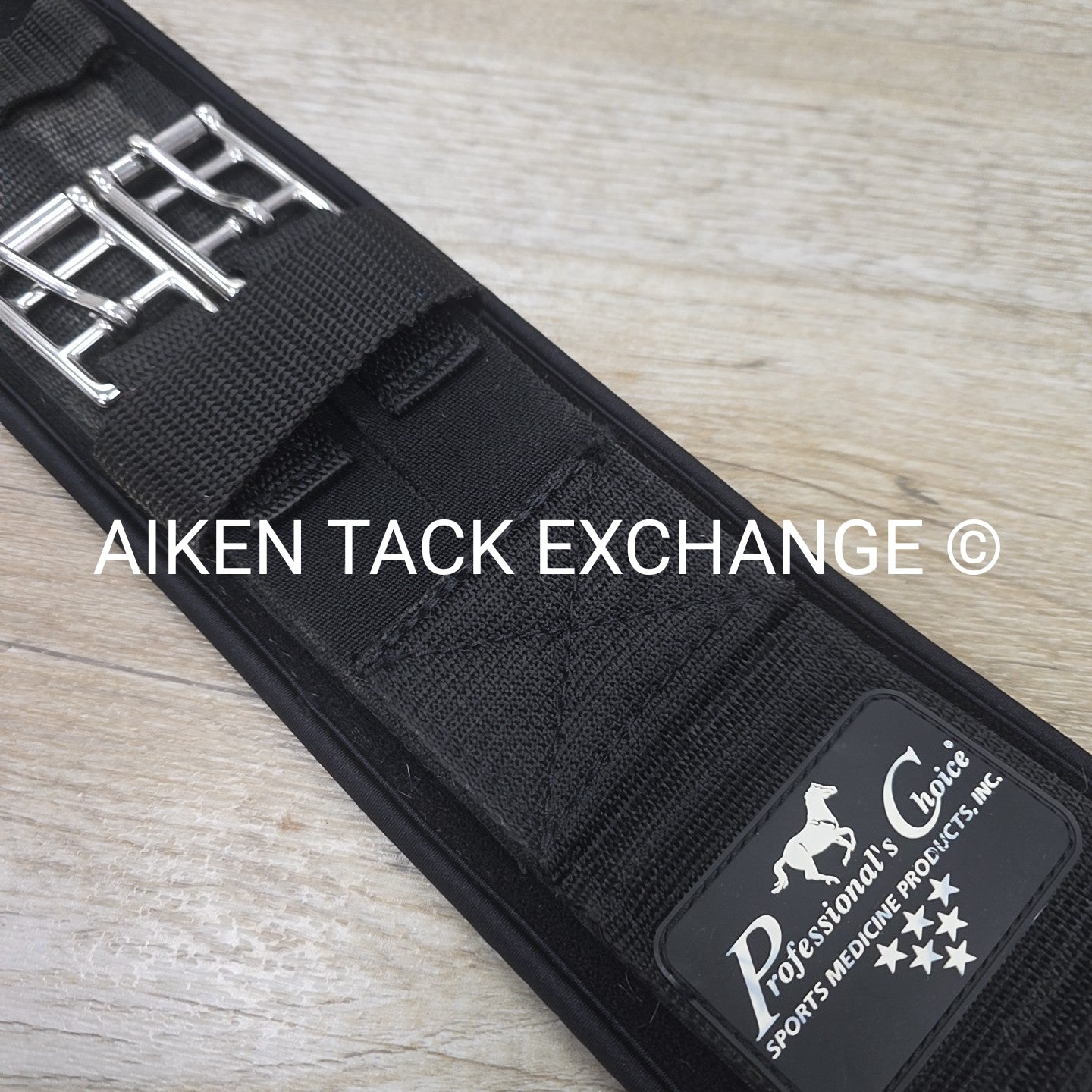 Professional's Choice Neoprene Lined Dressage Girth, Black, 22"