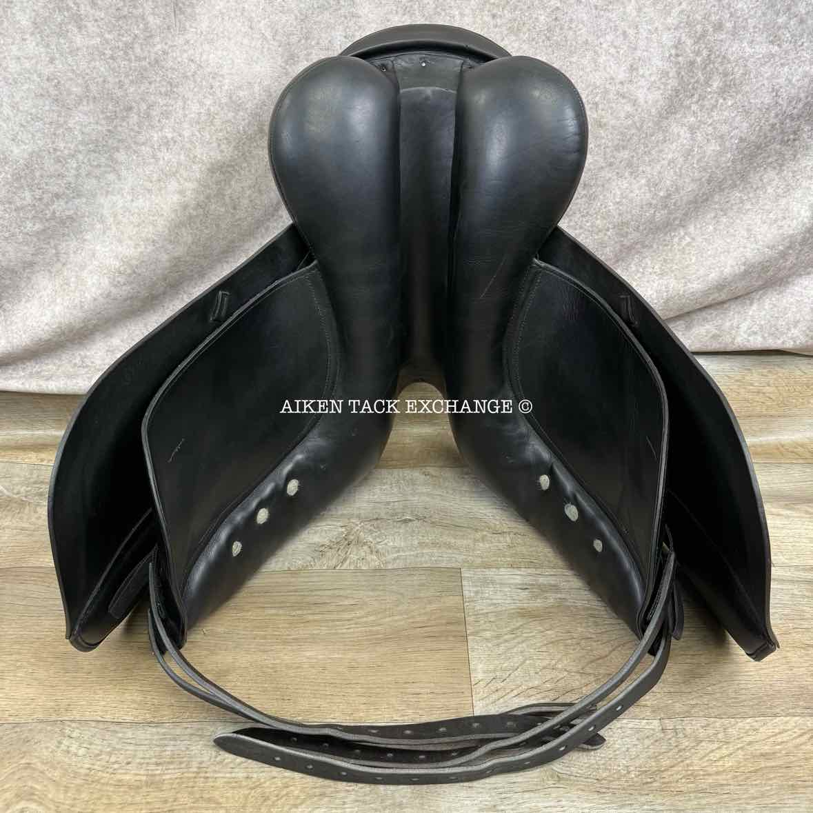 Albion Platinum Genesis Dressage Saddle, 18" Seat, Medium Tree, Wool Flocked Panels