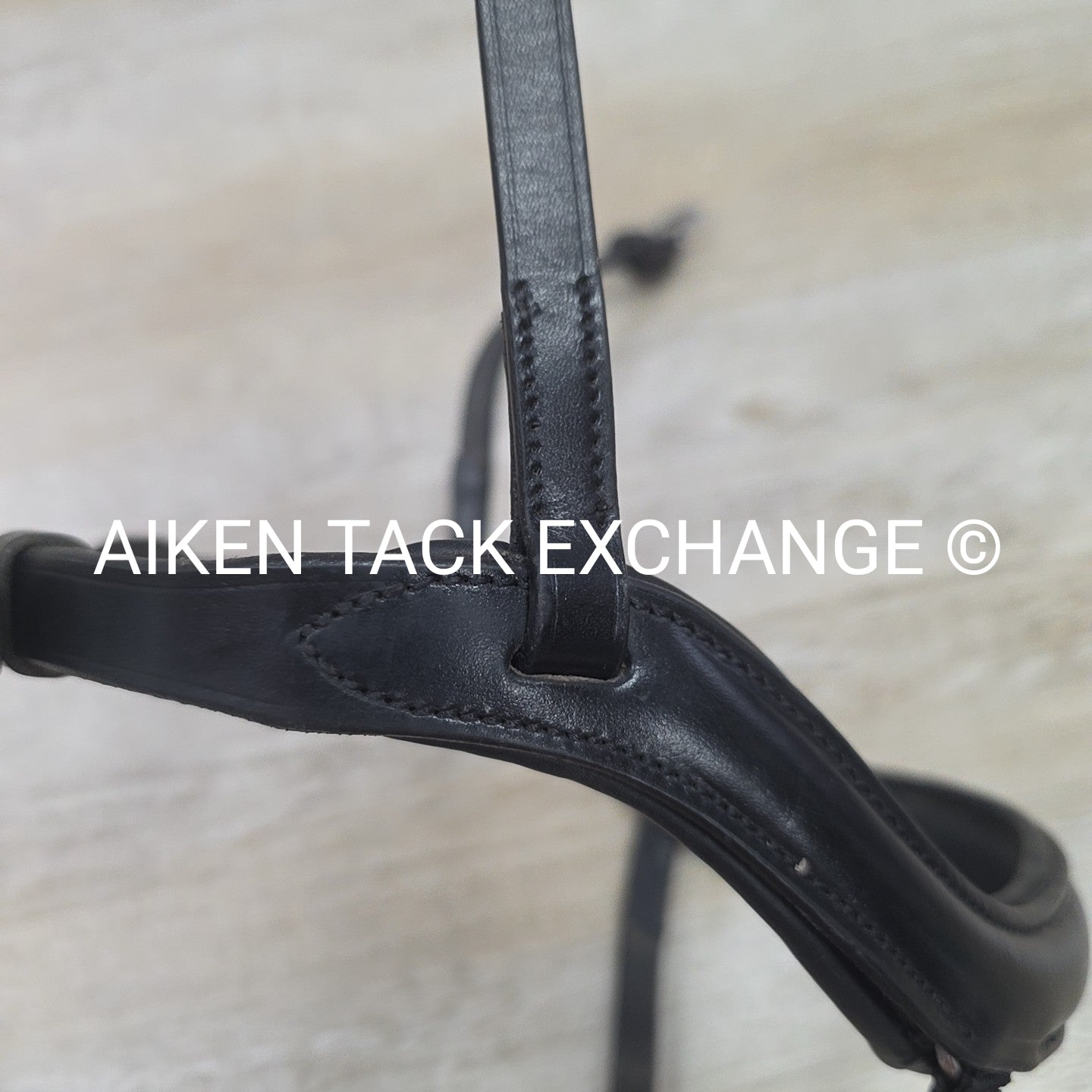 Anatomic Flash Noseband for Monocrown Bridle, Black, Size Full