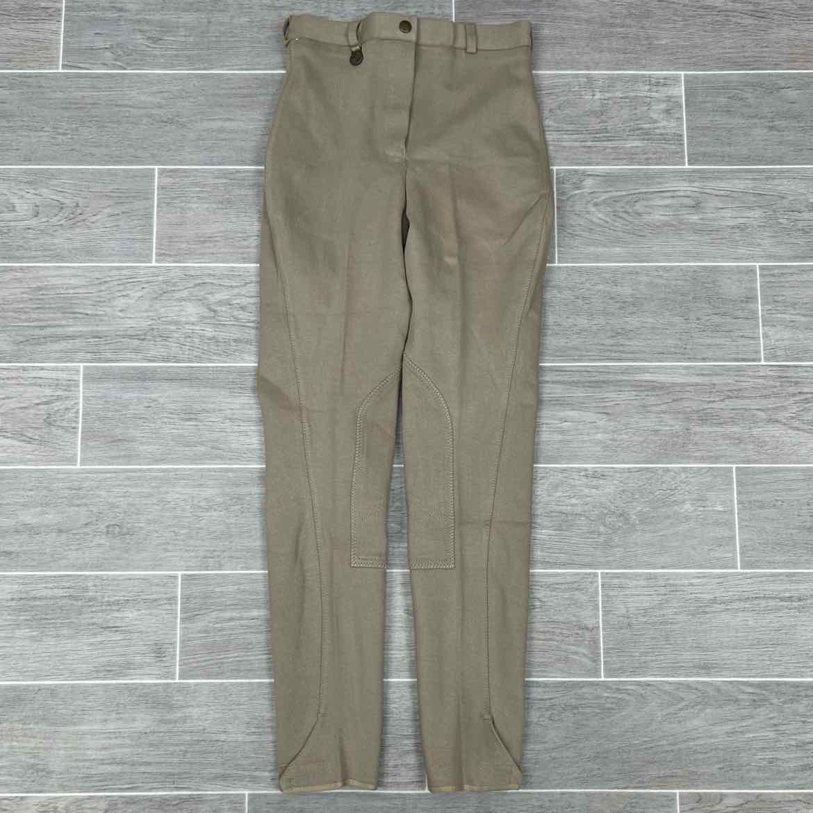 Royal Highness Women's Knee Patch Breeches, Tan, Size 26, Brand New