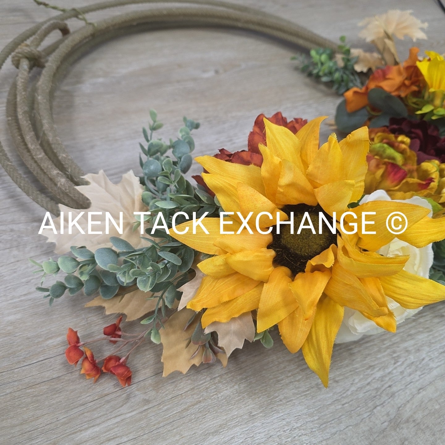 Lariat & Flower Wreath