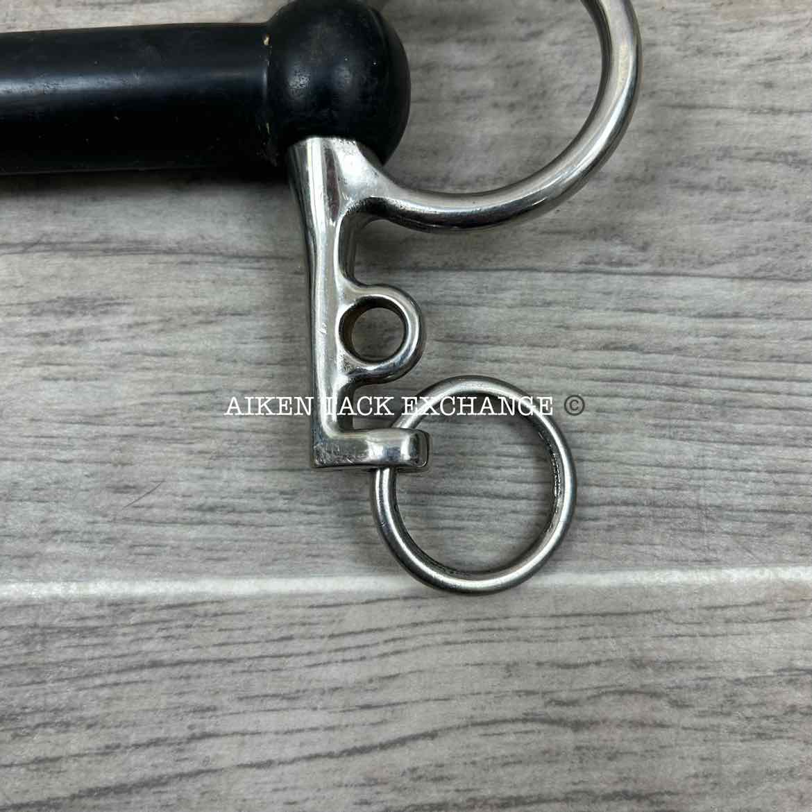 Korsteel Mullen Mouth Soft Rubber Pelham Bit 5.5"
