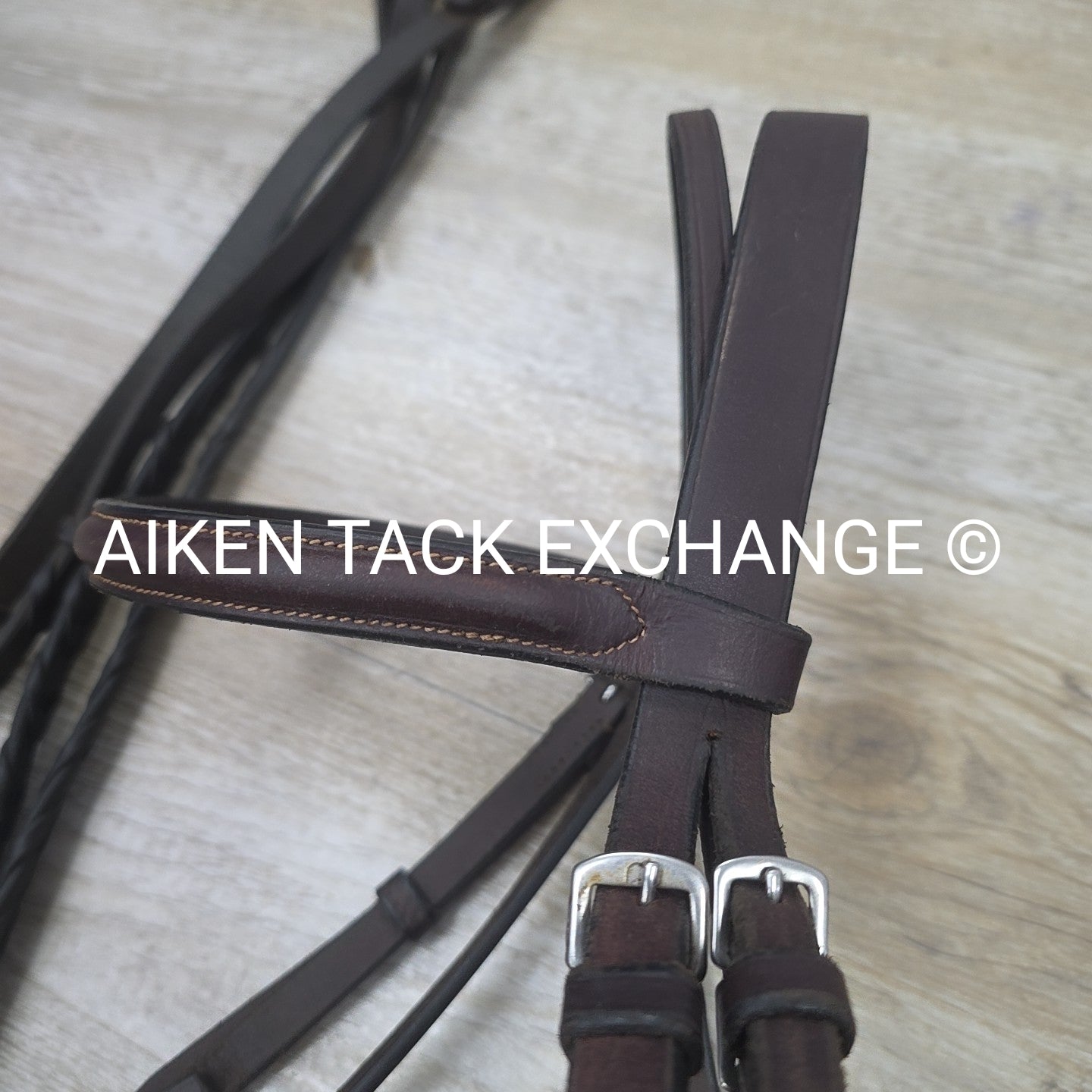 BARGAIN BUNDLE: Bridleway Fancy Stitched Bridle Oversize, Plain Raised Bridle Ov