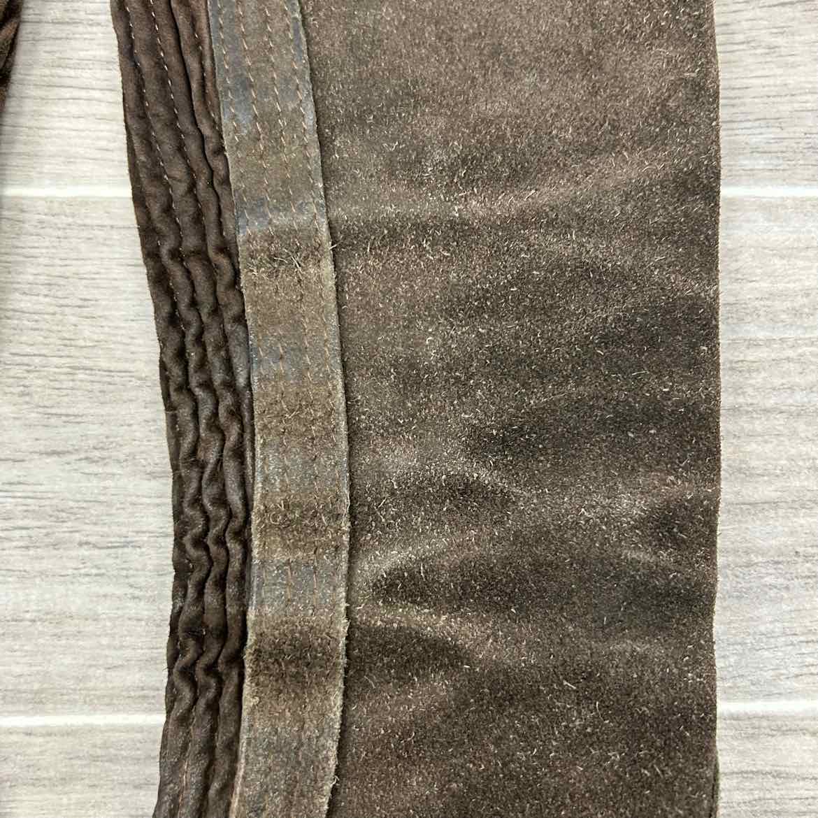 Tredstep Original Suede Half Chaps, Size 13" Calf 18" Height