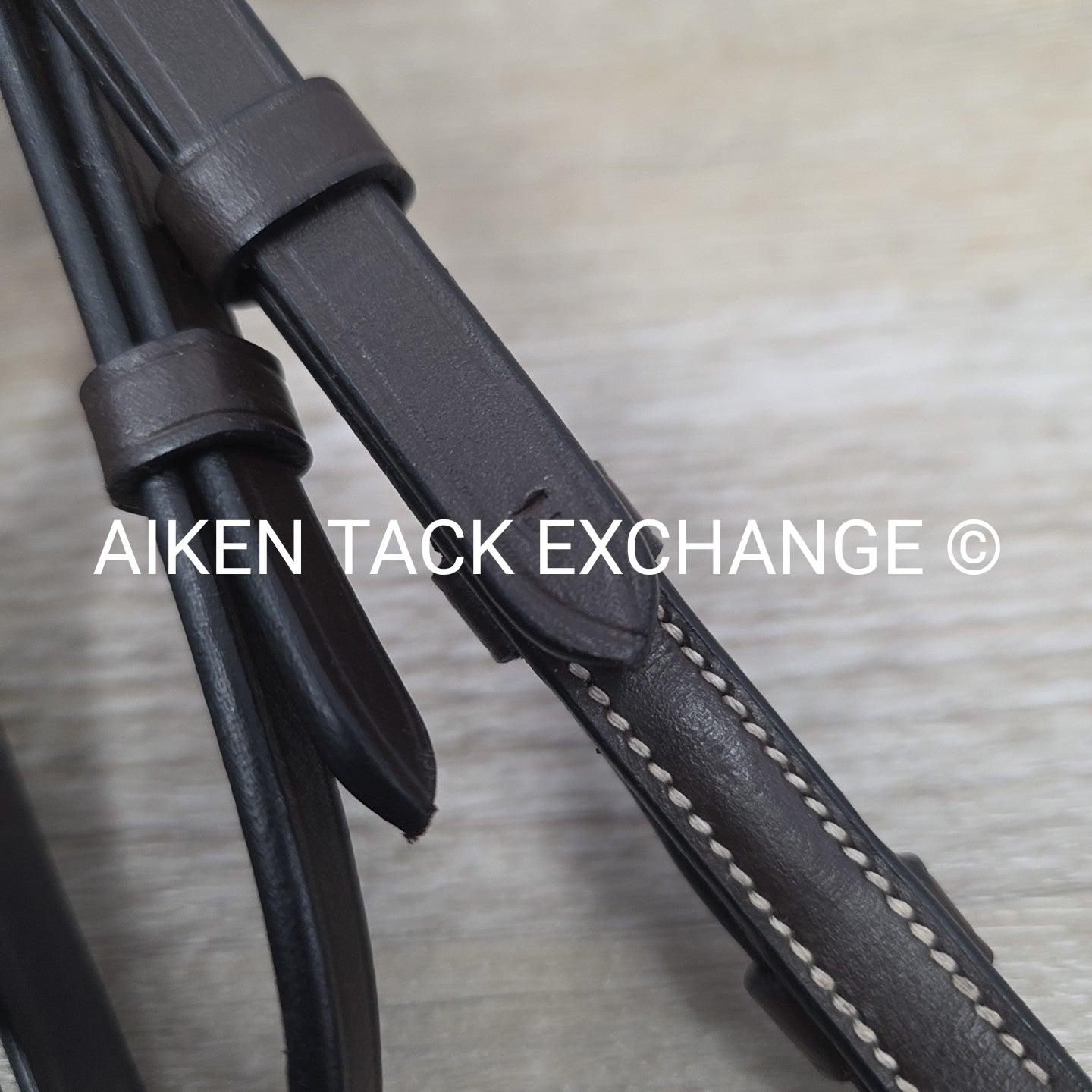 Pinnacle Padded Plain Raised Bridle with Laced Reins, Brown, Size Full