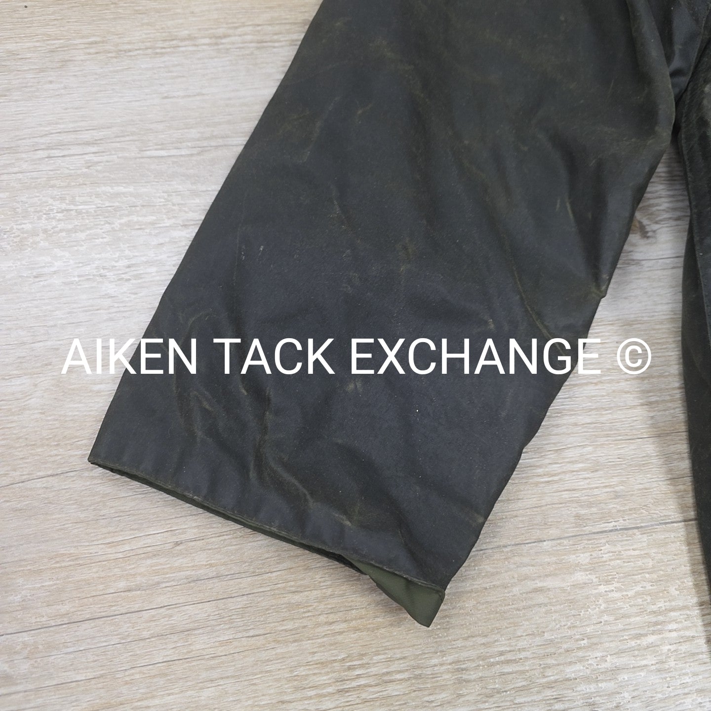 Barbour Burghley Waxed Trench Coat, Size 38