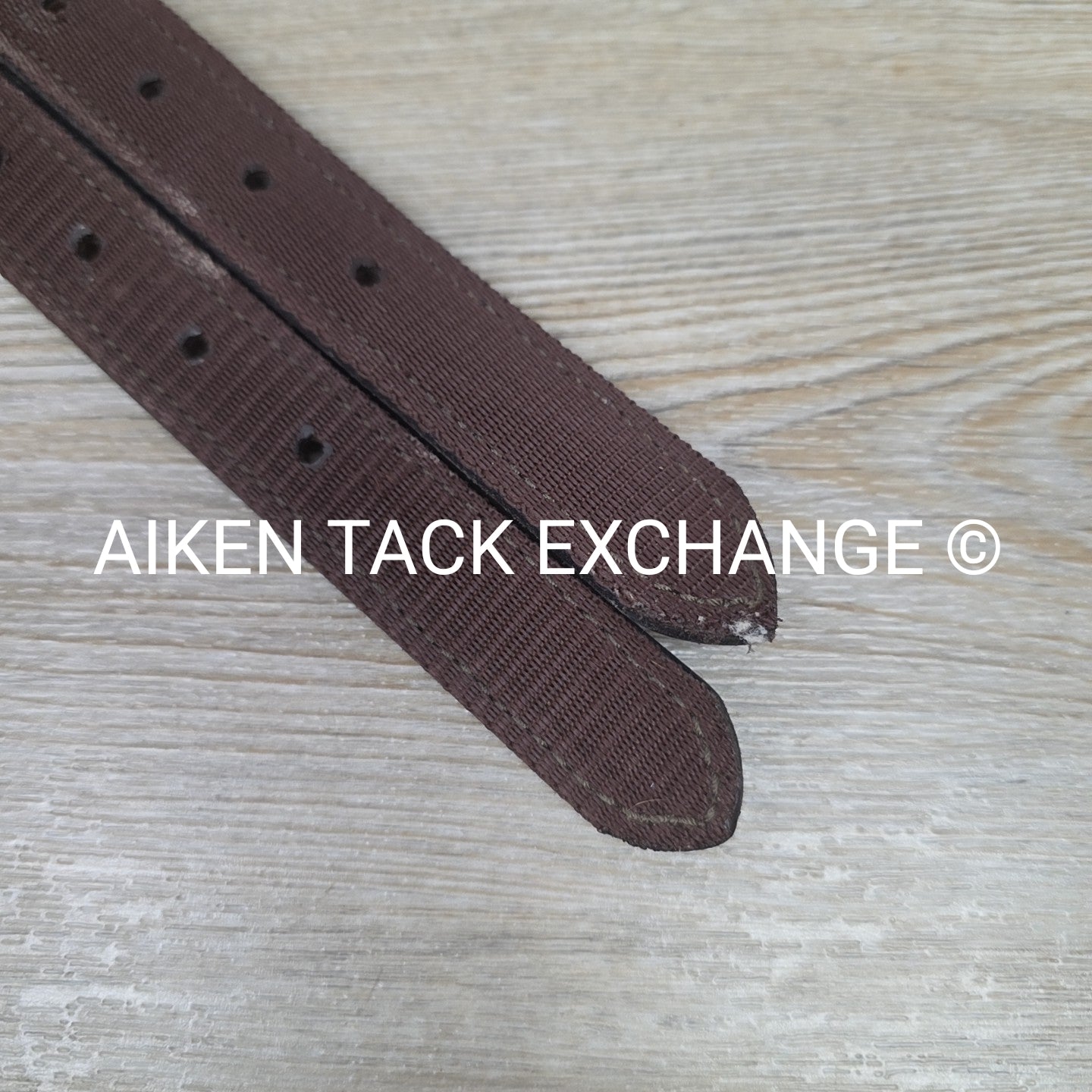 HDR Nylon Backed Stirrup Leathers, Brown, 54"
