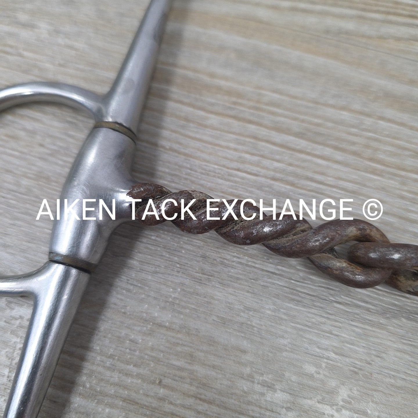 Reinsman 2201 Single Joint Copper Twisted Wire Full Cheek Bit 5"