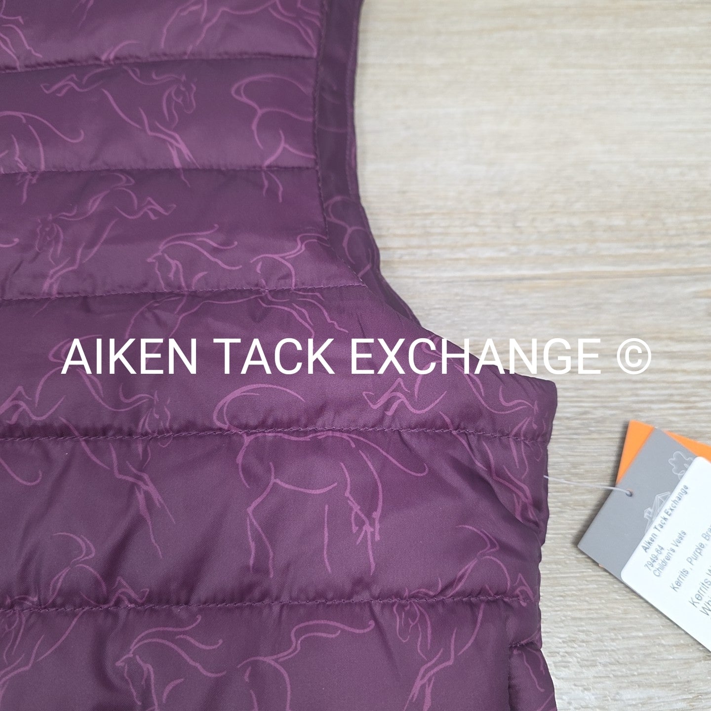Kerrits Winter Whinnies Quilted Vest, Brand New, Youth XLarge