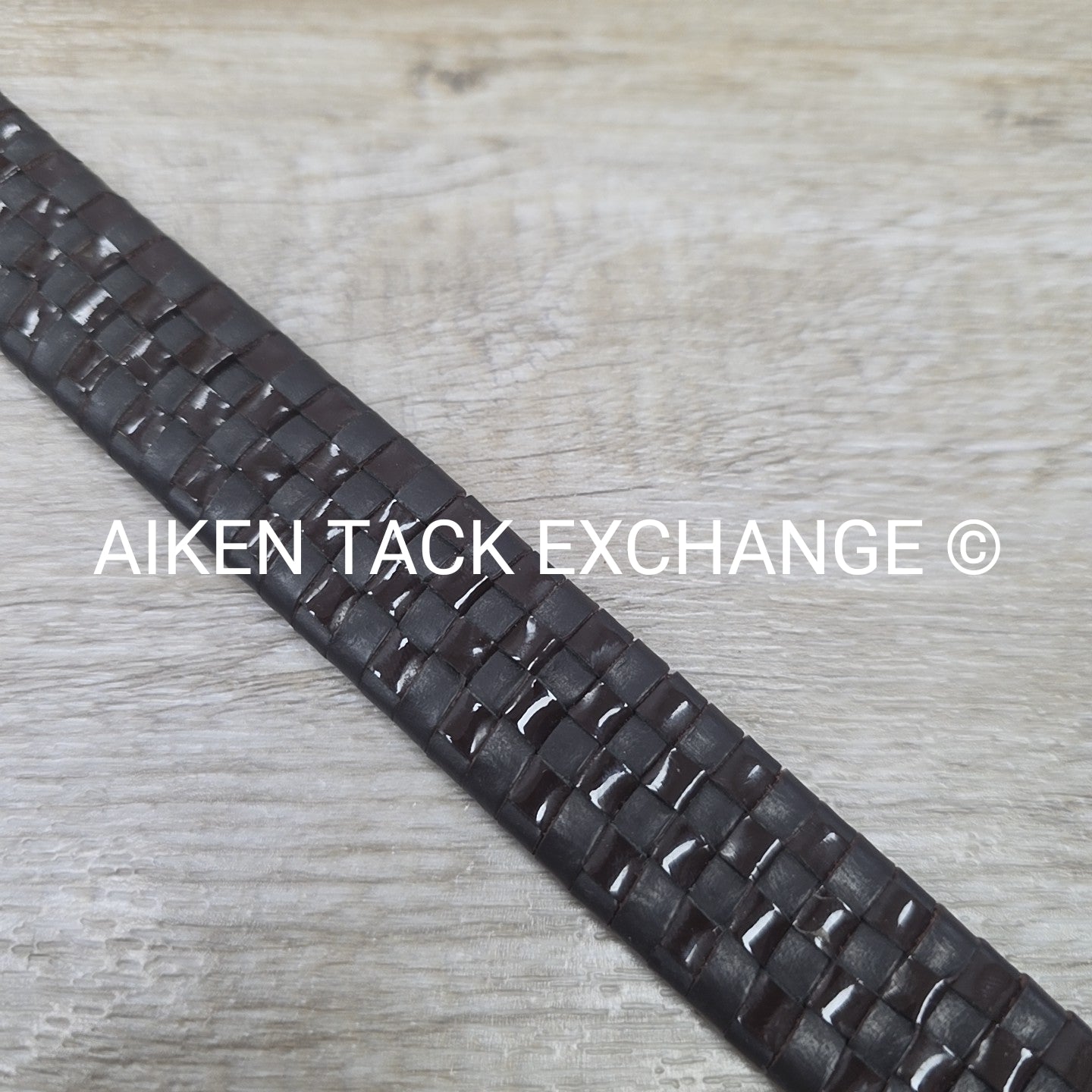 Leather Browband, Brown, 16"