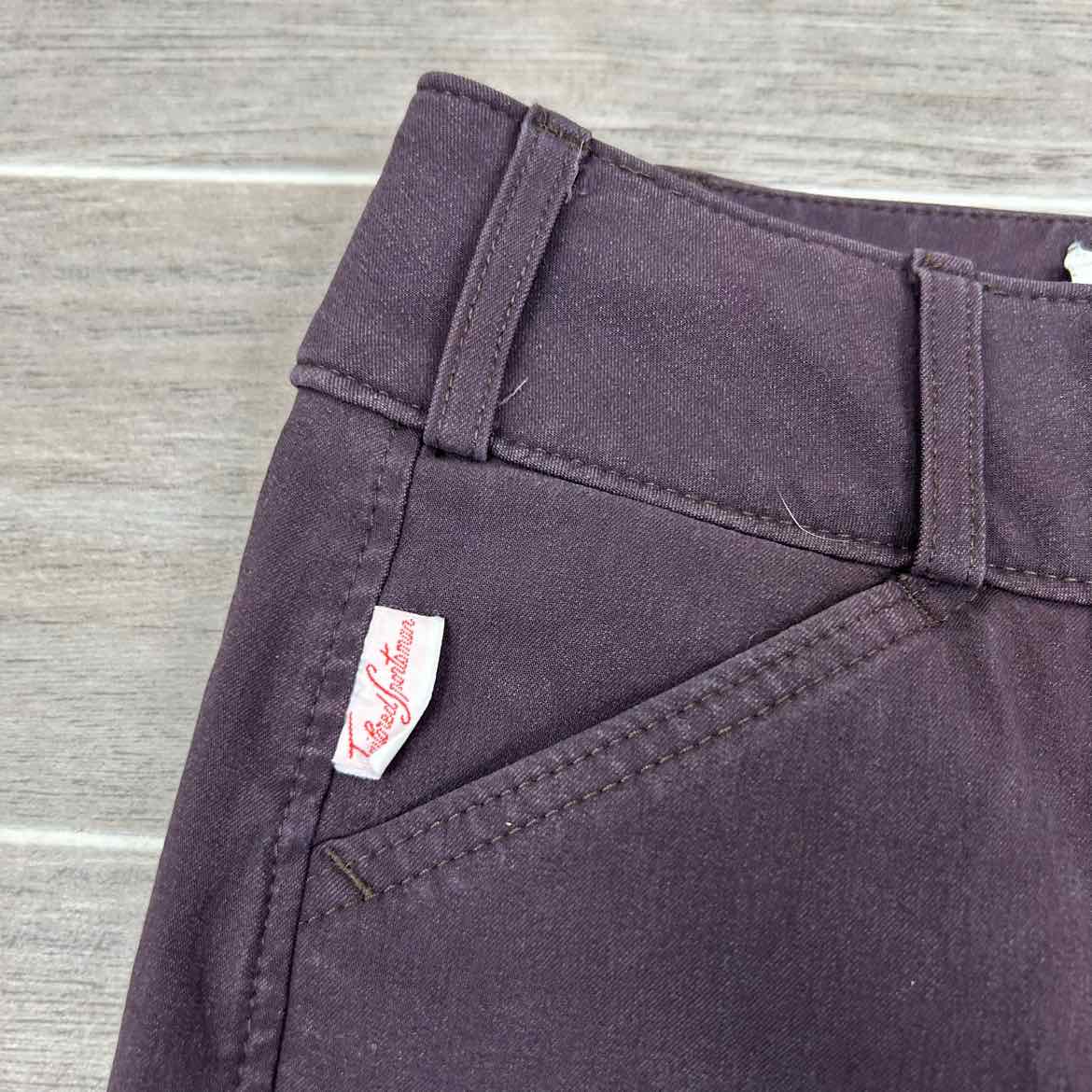 Tailored Sportsman Trophy Hunter Knee Patch Breeches, Size 24