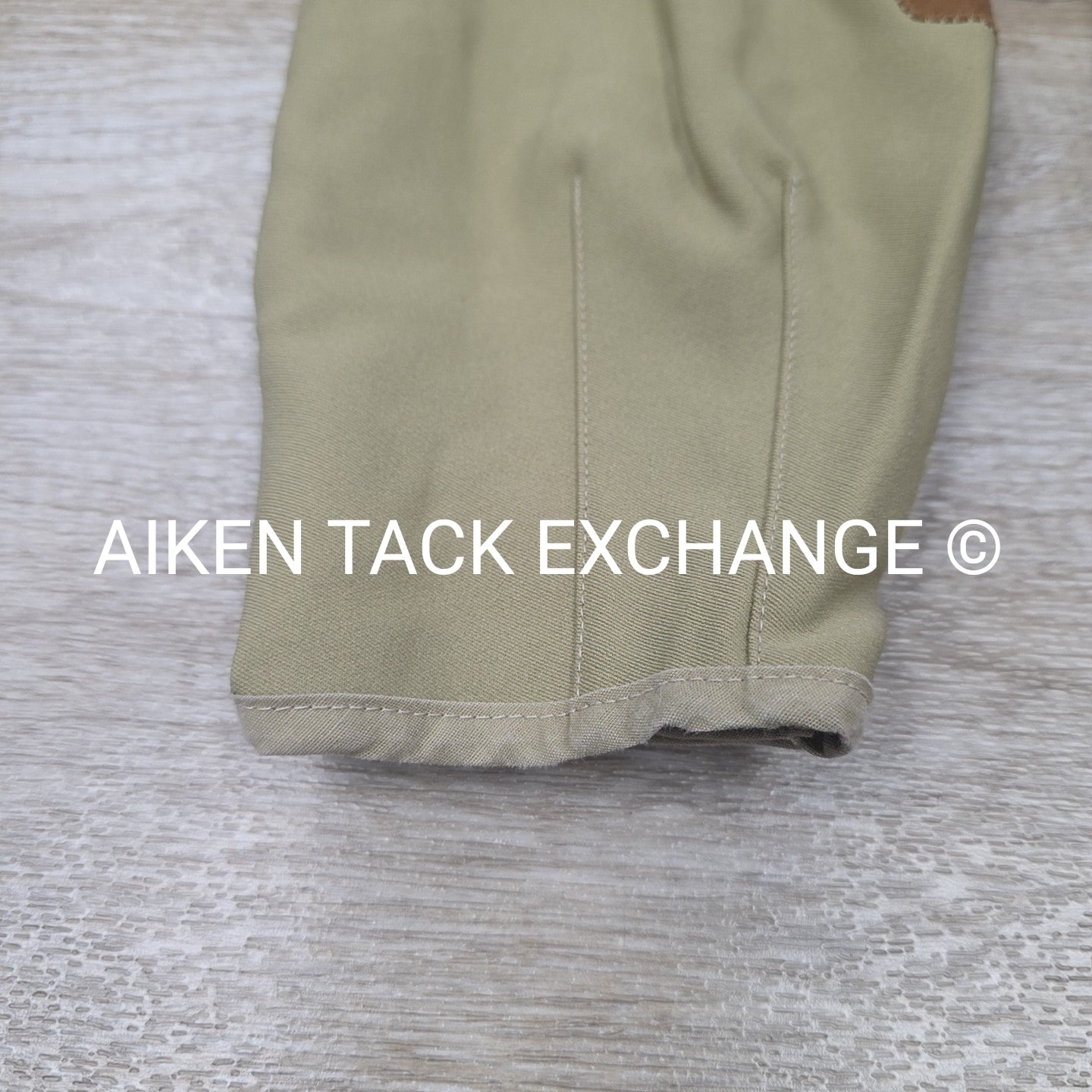 Tailored Sportsman Supreme Hunter Side Zip Knee Patch Breeches, Size 24