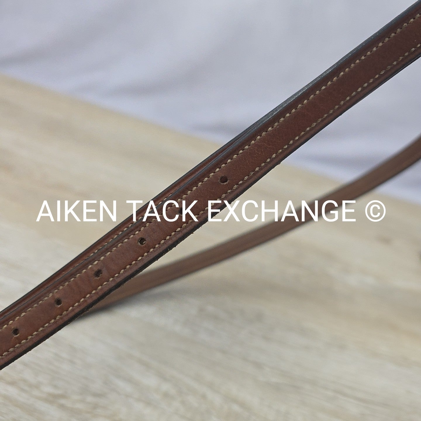 Bobby's English Tack Square Raised Fancy Stitched Standing Martingale, Brown, Wa