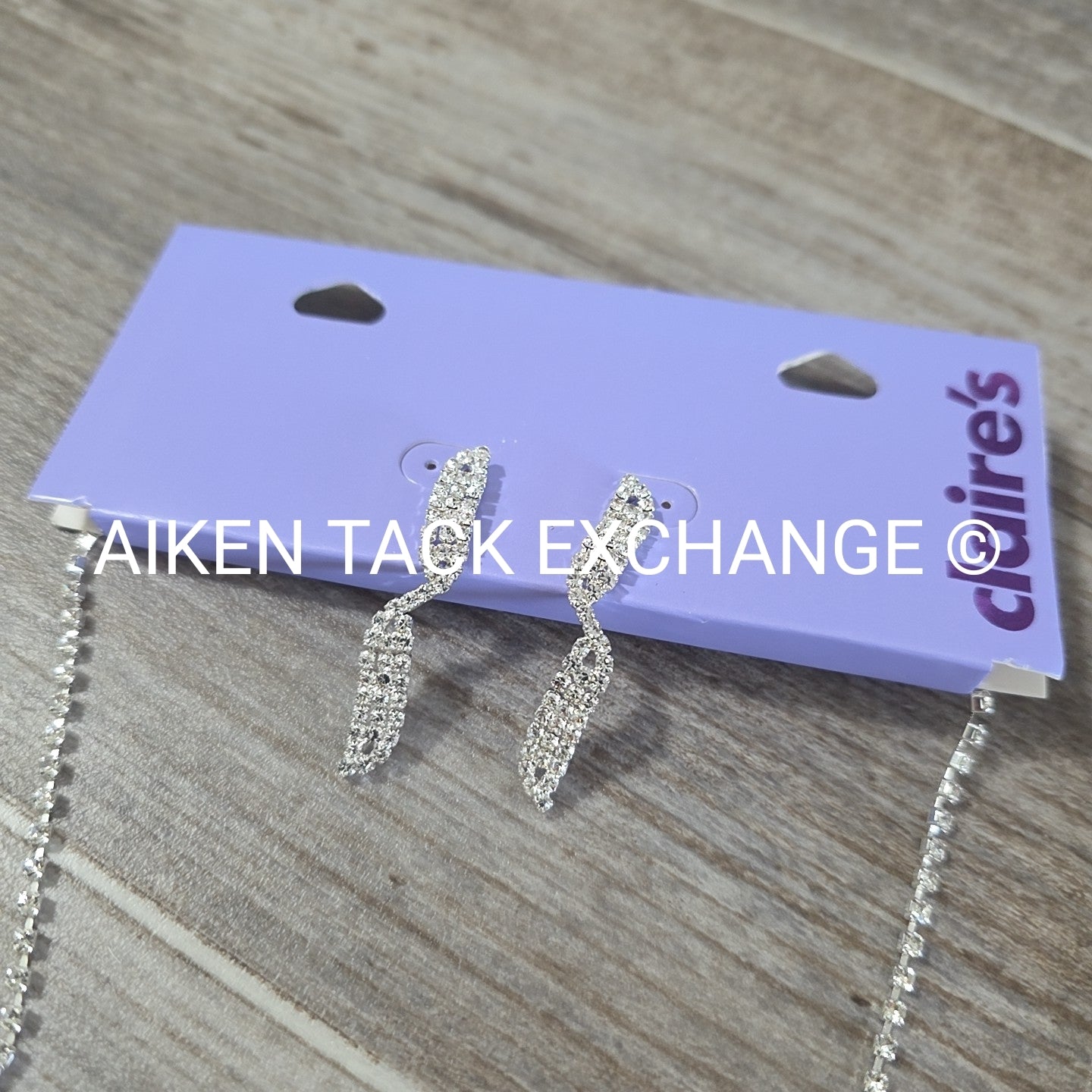 Claire's Bundle - 2 Pairs of Earrings, 2 Necklaces