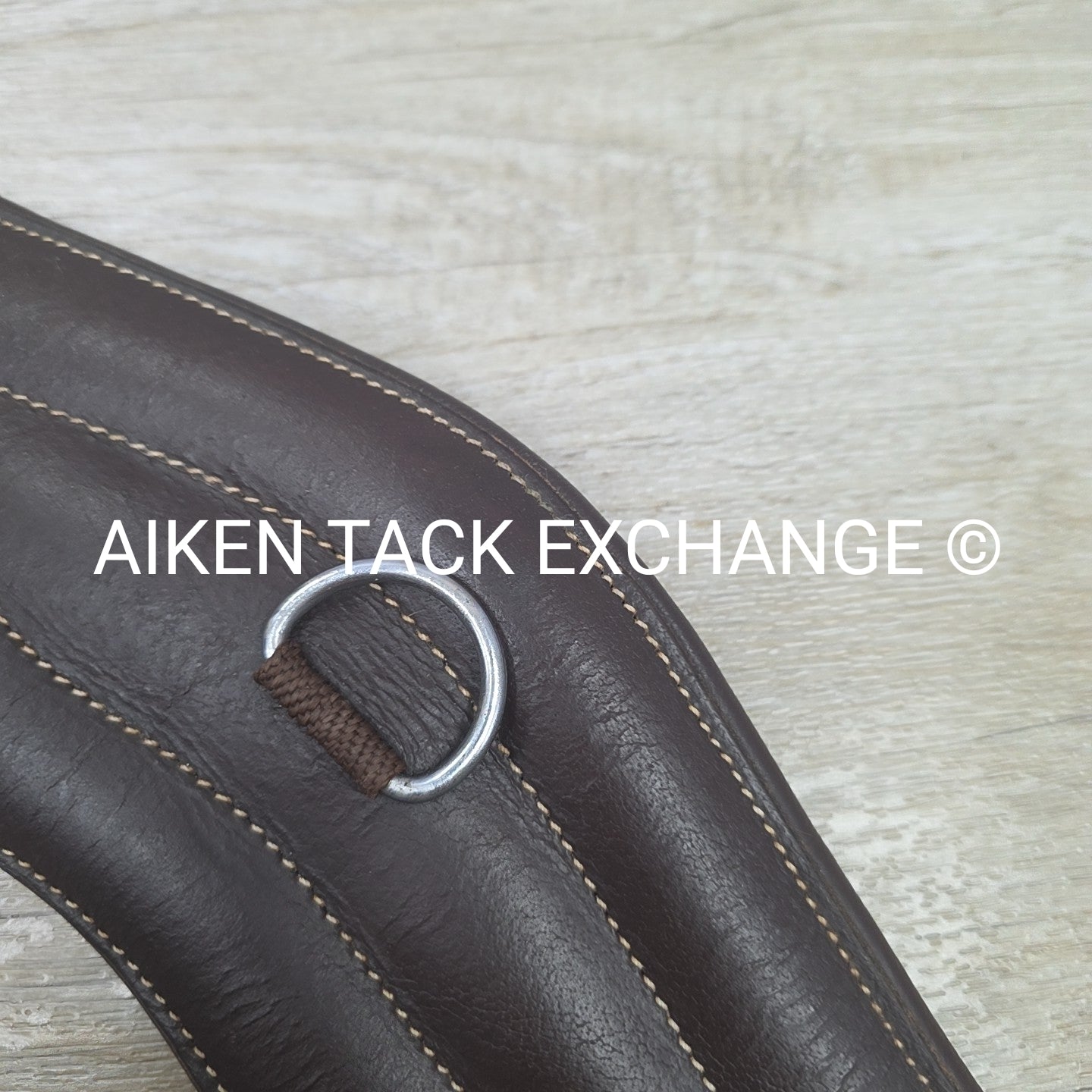Contour Double End Elastic Girth, Brown, 52"