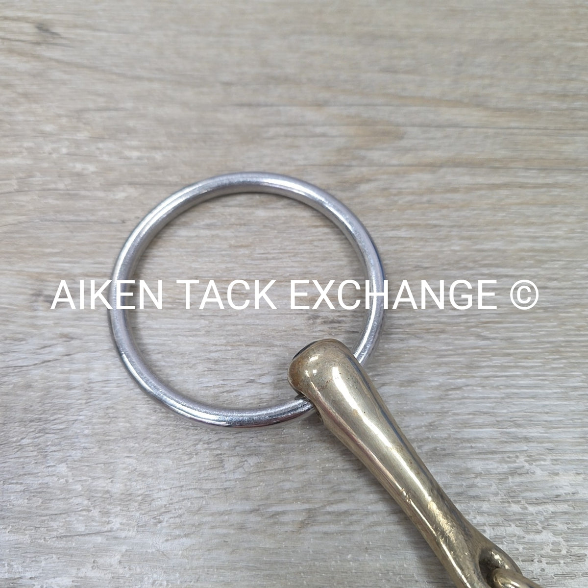 Herm Sprenger KK Ultra Sensogan Double Joint Loose Ring Bit 6"