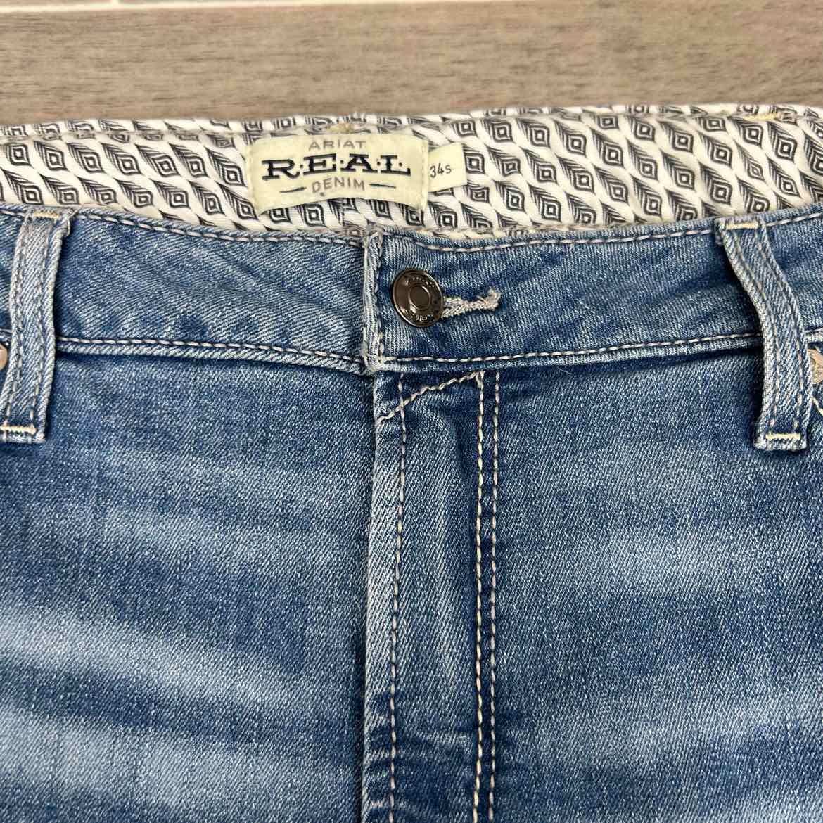 Ariat R.E.A.L High Rise Flare Jeans, Size 34 S