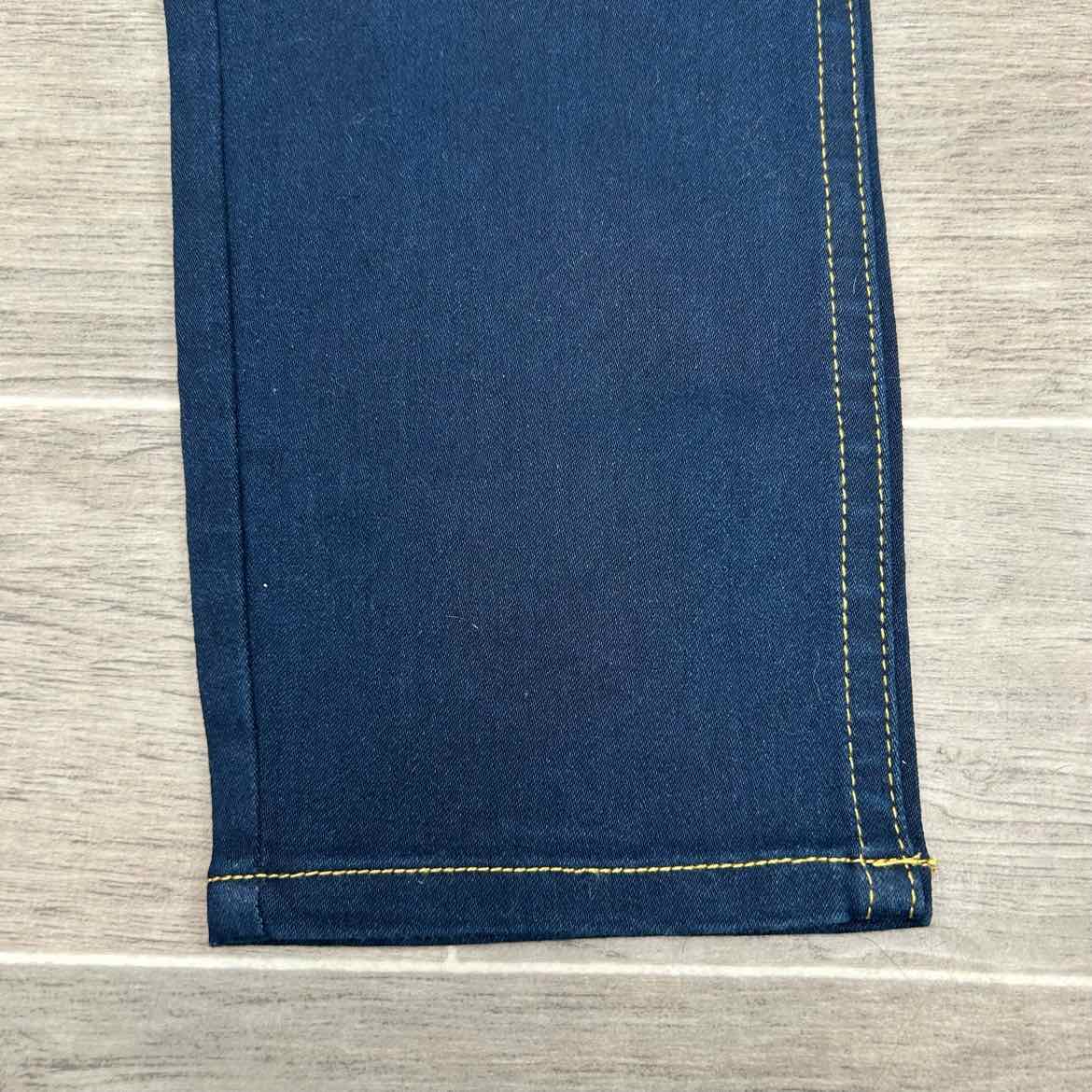 2kGrey Denim Full Seat Breeches, Size 34