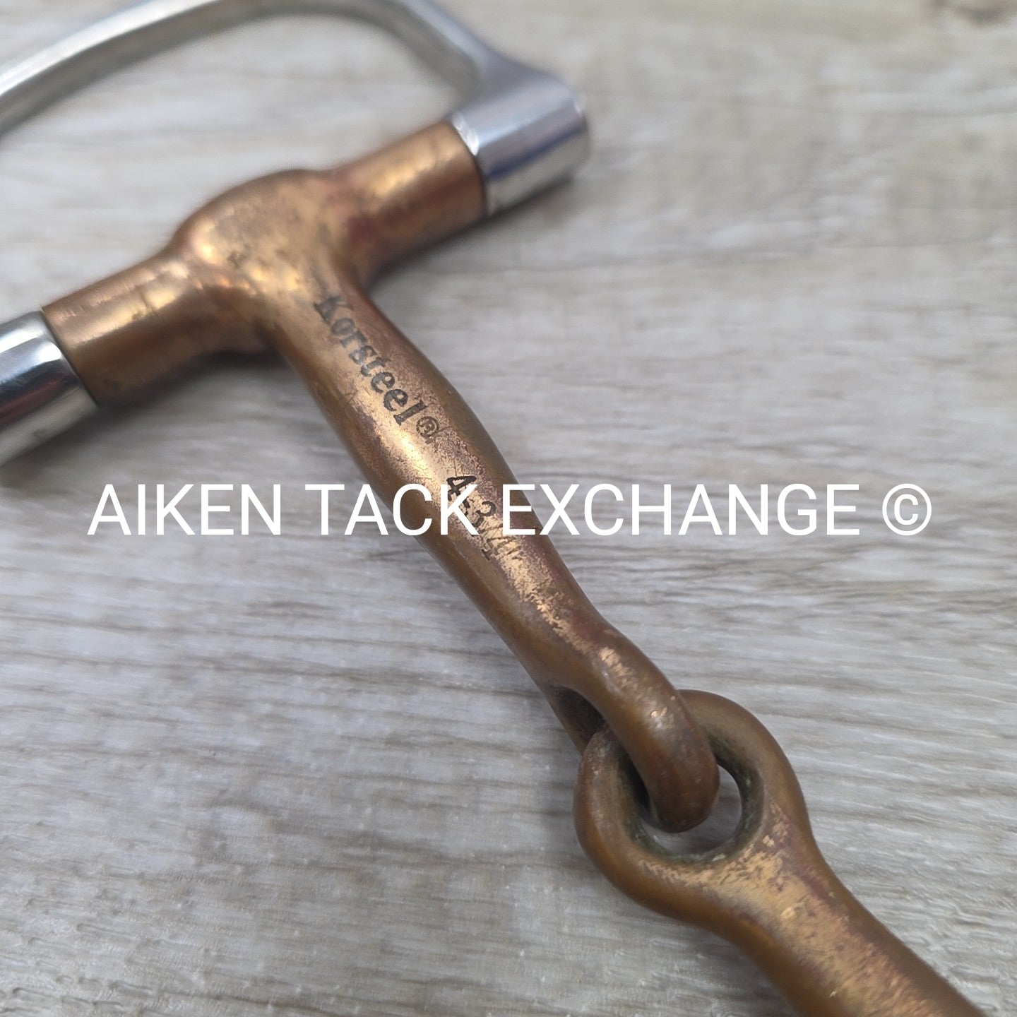 Korsteel Single Joint Copper D Ring Bit 4.75"