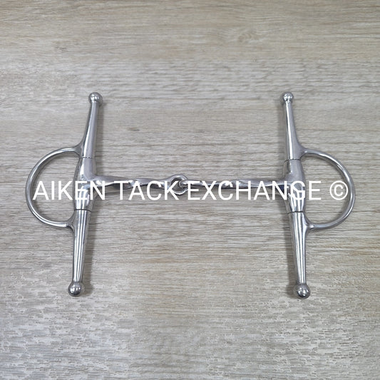 Single Joint Slow Twist Full Cheek Bit 5.75"