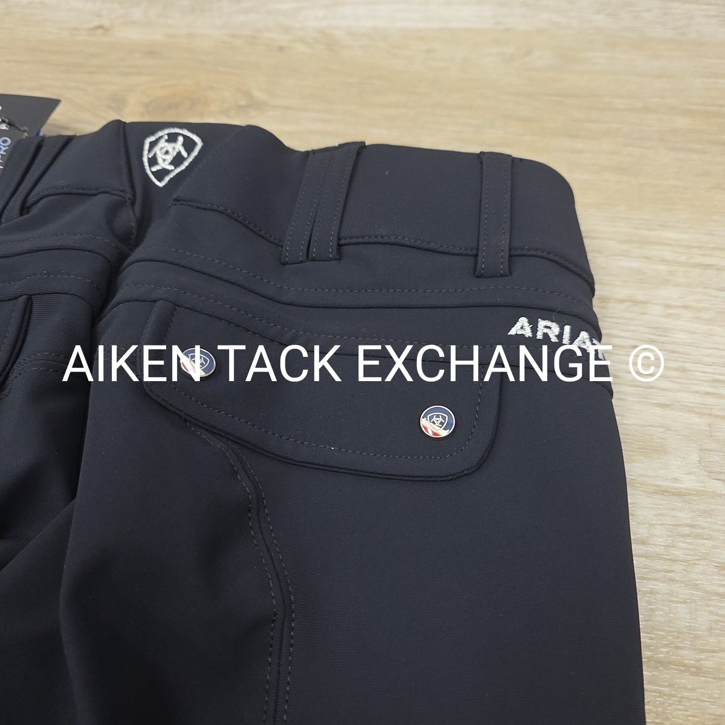 Ariat Tri Factor Silicone Grip Knee Patch Breeches, Size 22 L
