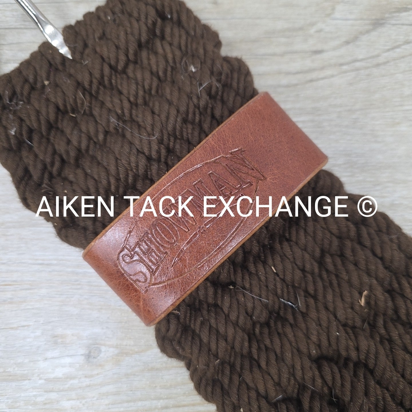 Showman Cotton Roper String Cinch, Brown, 34"