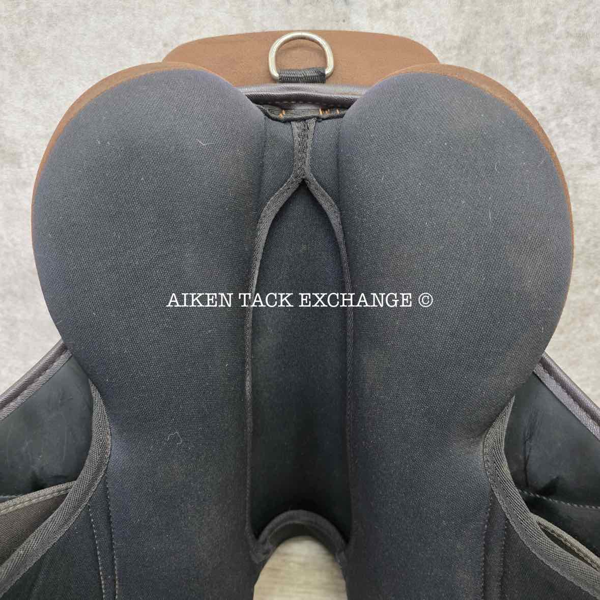 Thorowgood Synthetic All Purpose Saddle, 15.5" Seat, M/MW Tree, Wool Flocked Panels