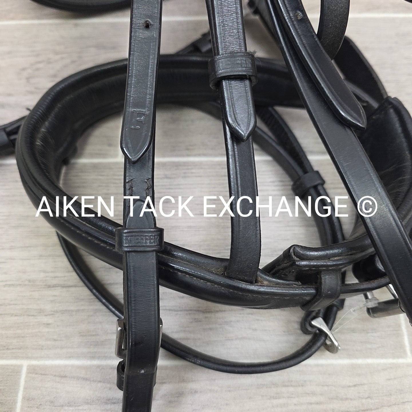 Kieffer Monocrown Bridle with Cotton Web Reins & 2 Extra Browbands, Size Full