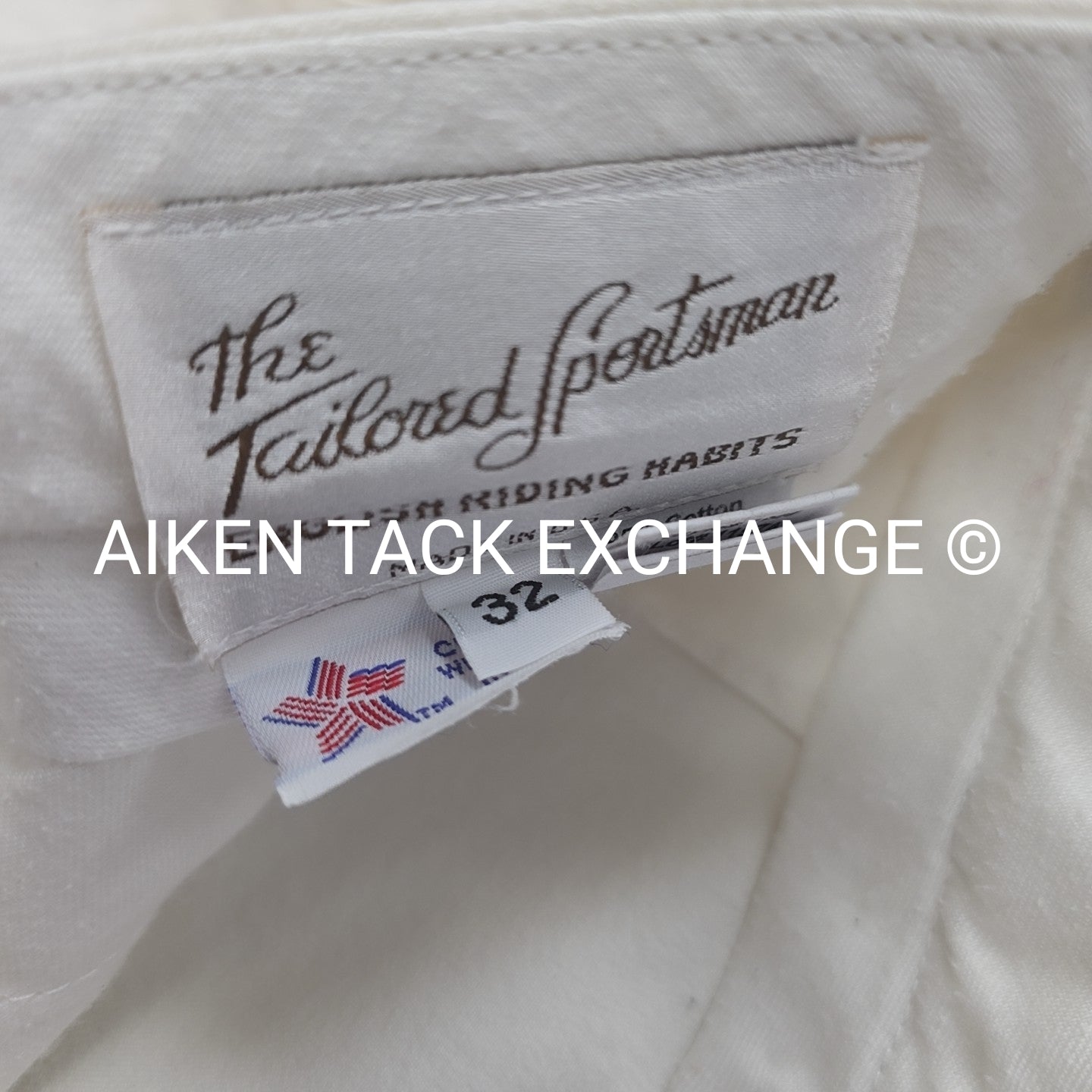 BARGAIN BUNDLE: 3 Pairs Tailored Sportsman Size Zip Knee Patch Breeches, 32