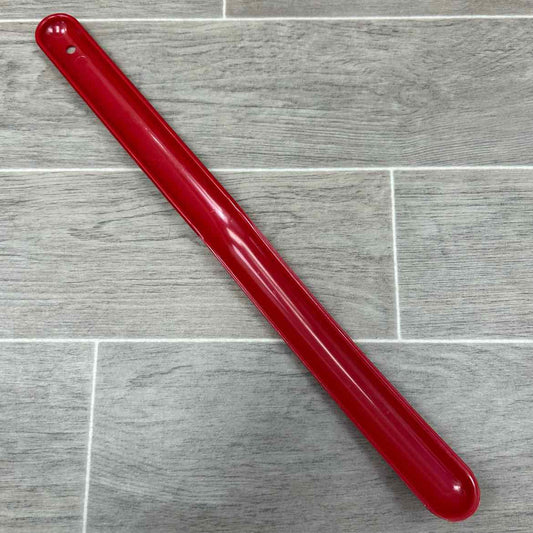 Equi-Essentials Curved Plastic Sweat Scraper, Red, Brand New