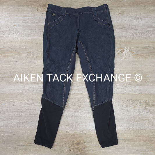 FITS Denim Full Seat Breeches, Size X-Large