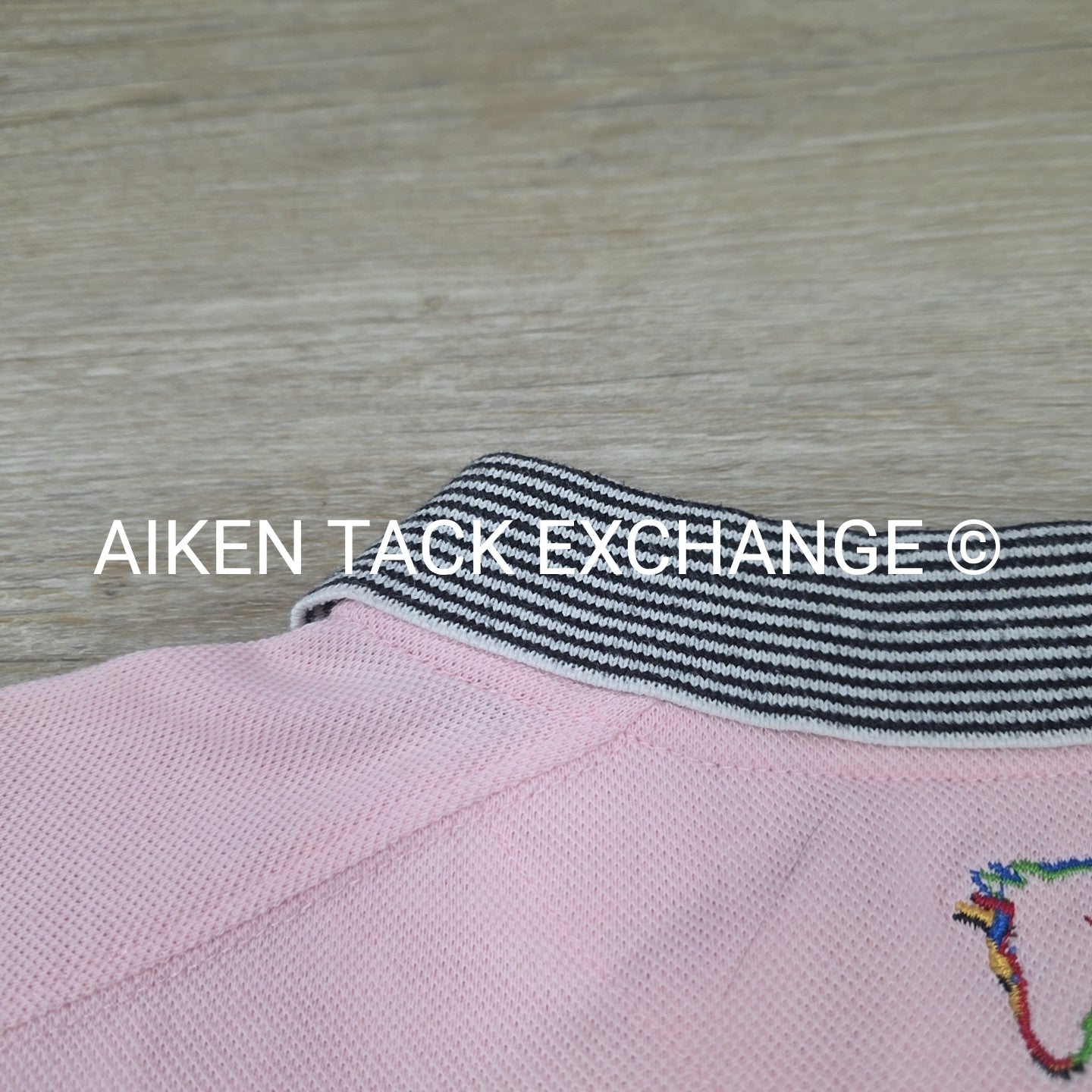 Winter Equestrian Festival Short Sleeve Polo Shirt, Women's Small