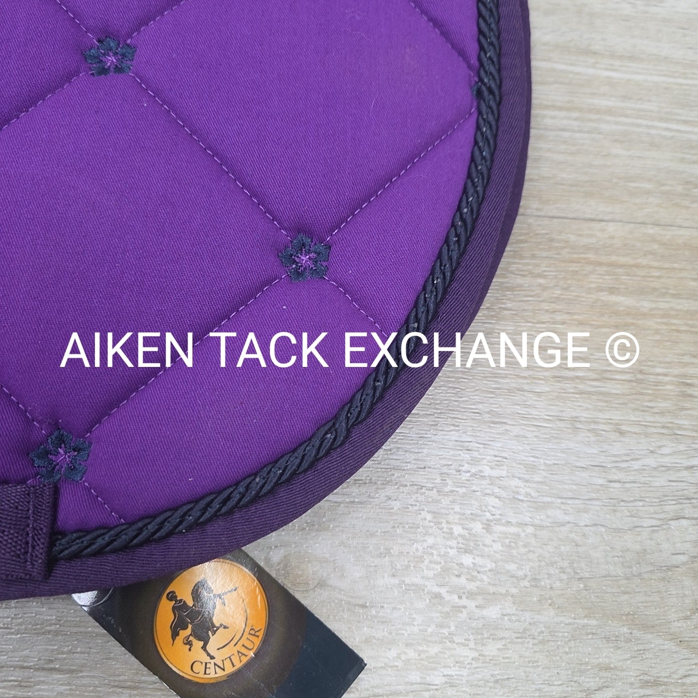 Centaur Hibiscus All Purpose Saddle Pad, Purple, Brand New