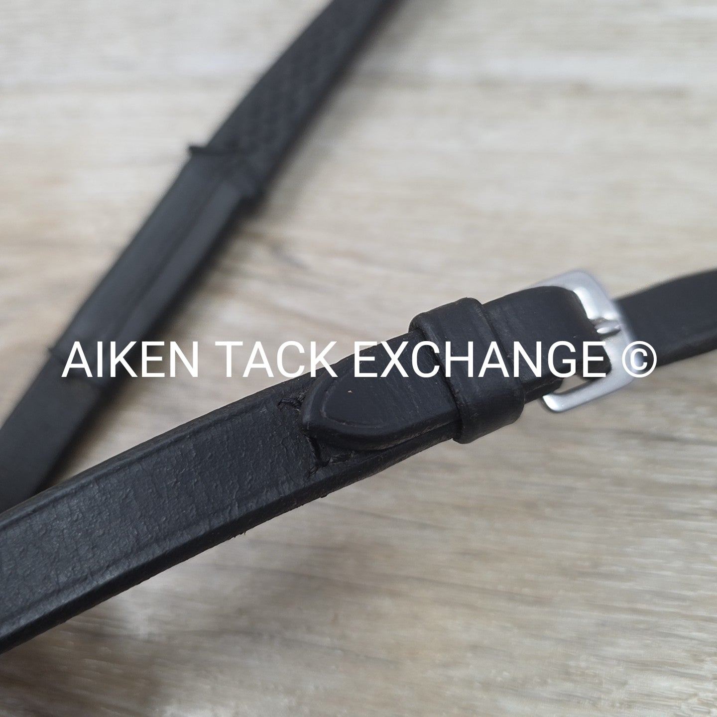 Horseware Micklem Rubber Reins, Black, Size Full (54")