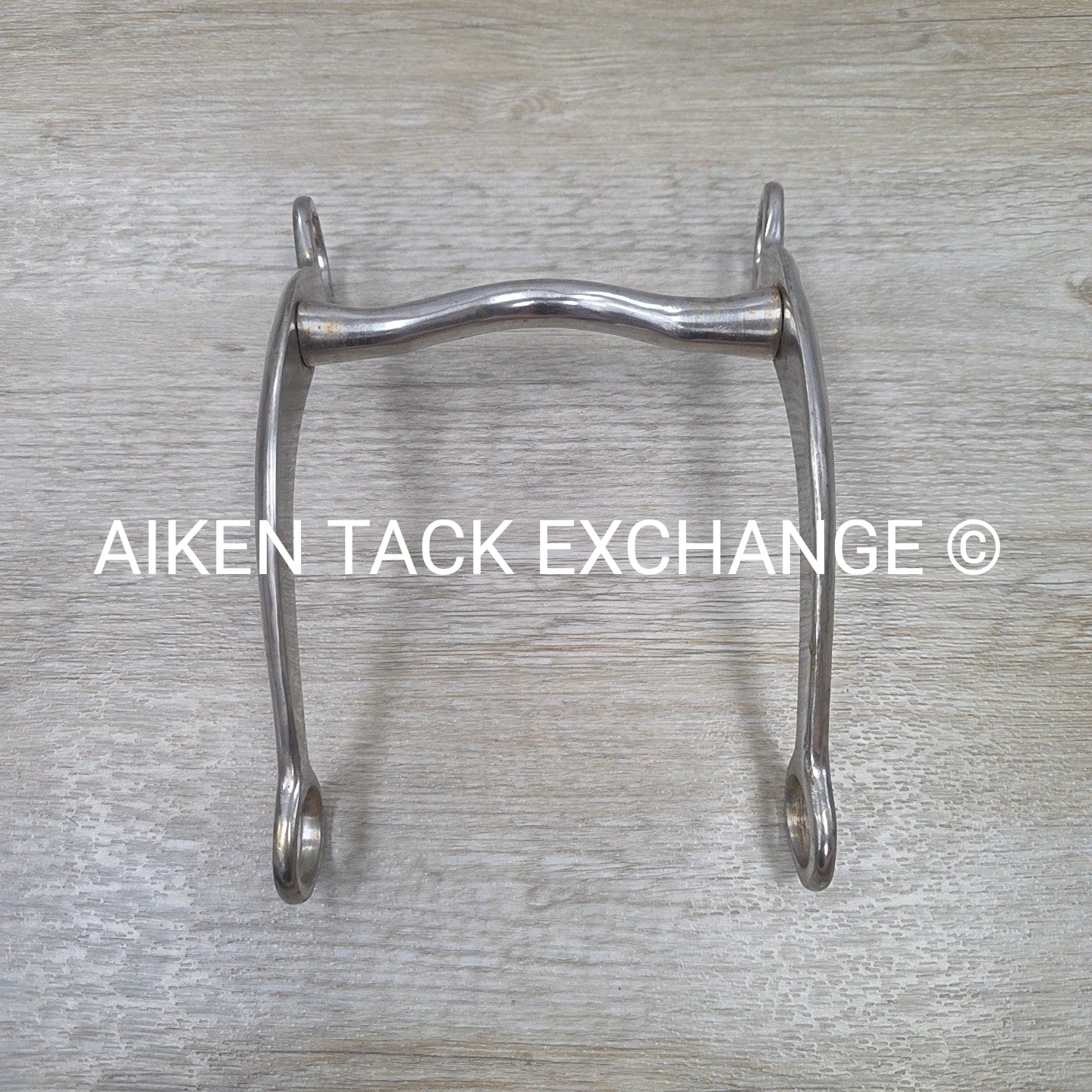Partrade Ported Mullen Mouth Shanked Bit 5"