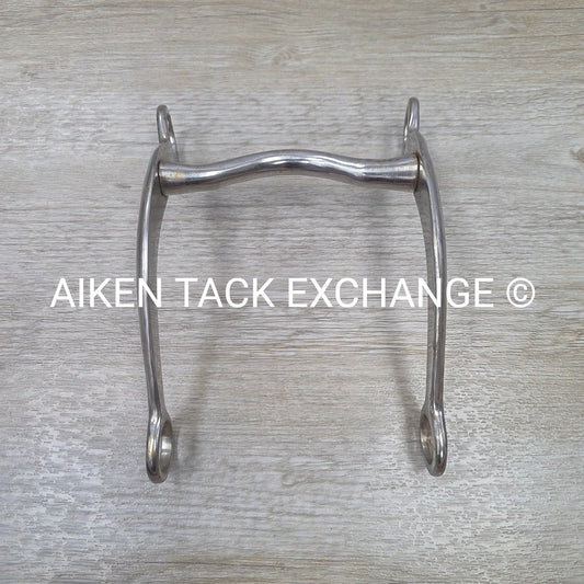 Partrade Ported Mullen Mouth Shanked Bit 5"