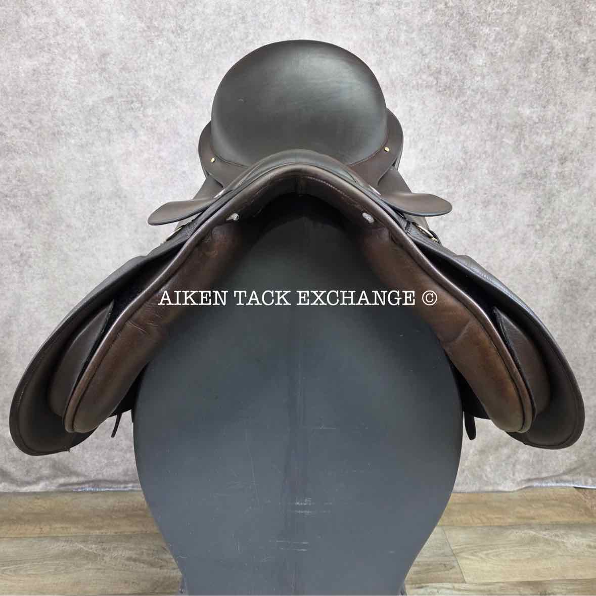 Balance by Frank Baines GPD All Purpose Saddle, 17.5" Seat, XX-Wide Hoop Tree, Wool Flocked Panels