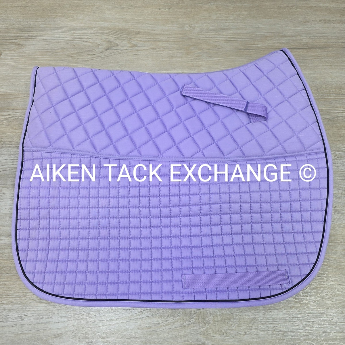 PRI Continental Double Back Cotton Quilted Dressage Pad w/ Fleece Lining