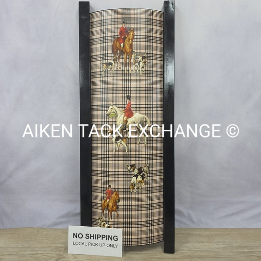 Metal Fox Hunting Wall Decor