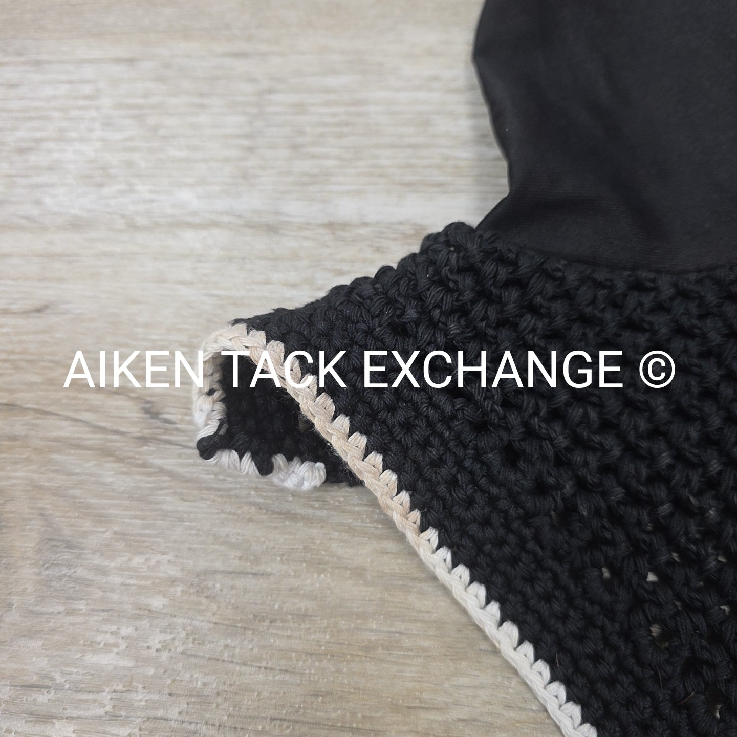 Zandona Ear Bonnet, Black, Size Full