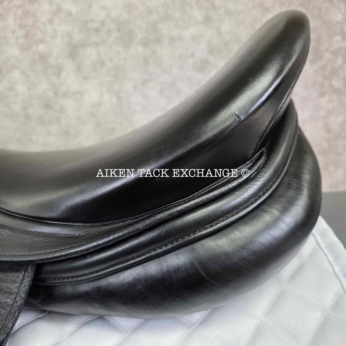 2000 Prestige Dressage 2000 Saddle, 18" Seat, 34 Tree - M/MW, Wool Flocked Panels