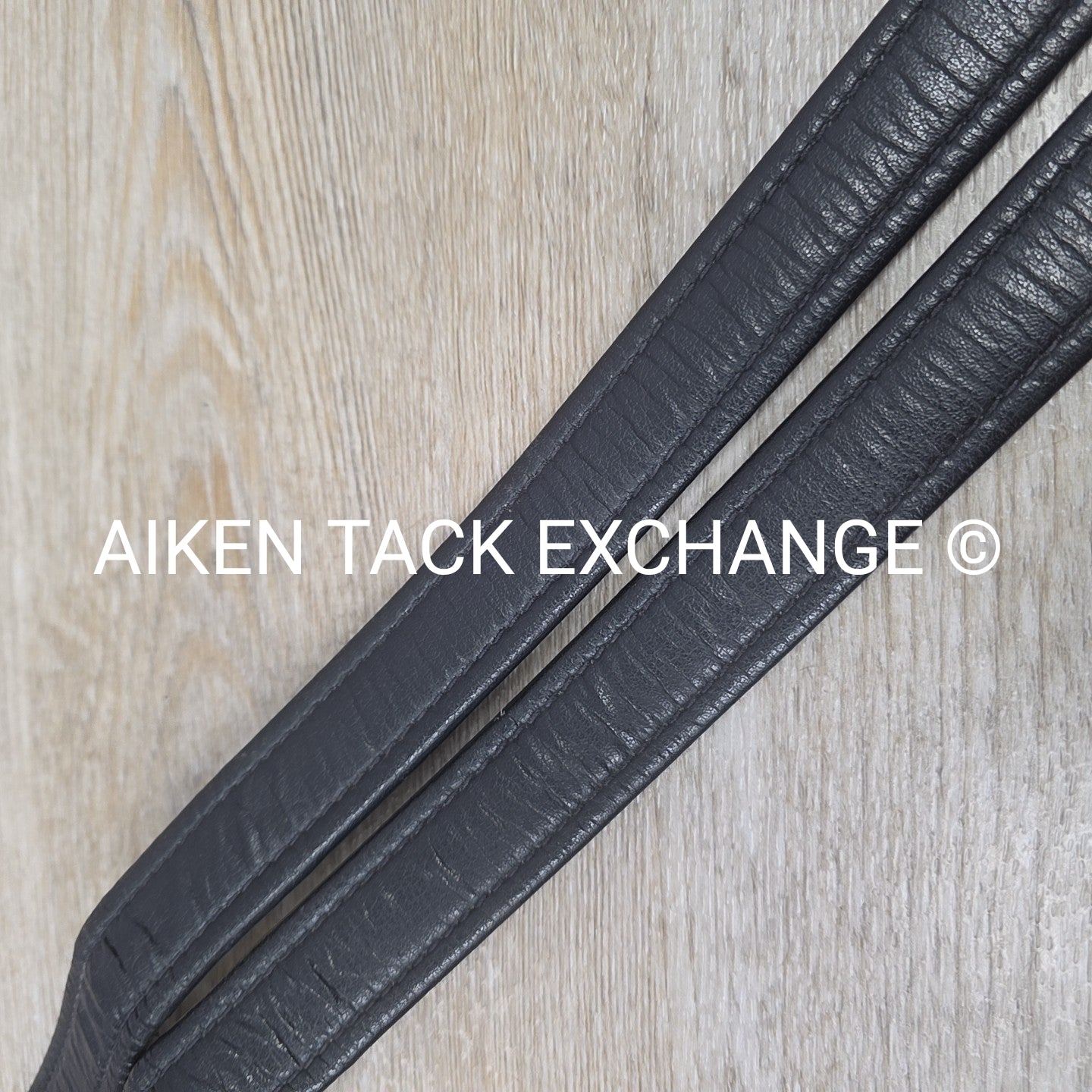 English Stirrup Leathers, Black, 58"