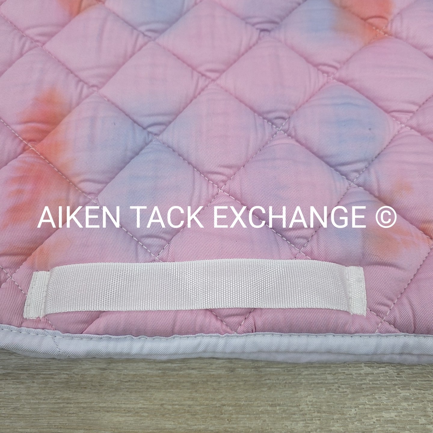 BARGAIN BUNDLE: 2 Tie-Dye All Purpose Saddle Pads with ATE Logo