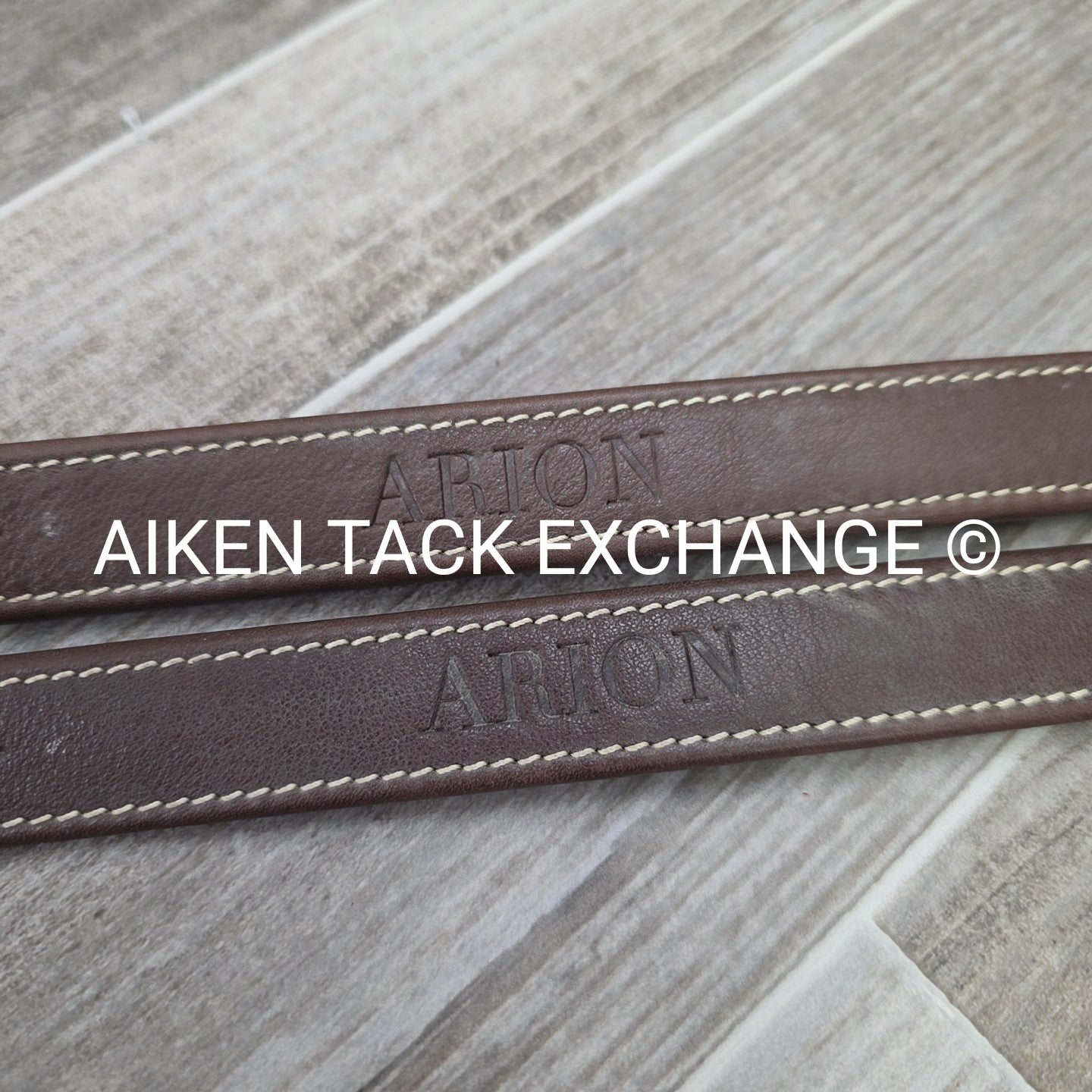 Arion Stirrup Leathers, Brown, Size 54"