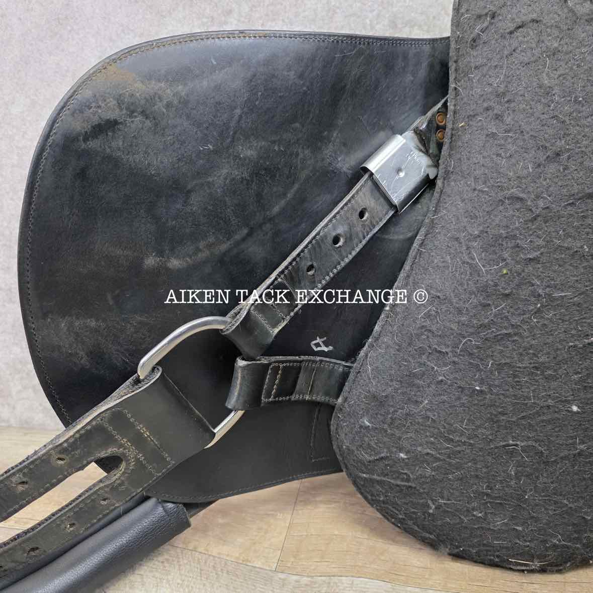 Timberline Evolution Dressage Endurance Saddle, 16" Seat, Auto-Adjusting Flex Panels