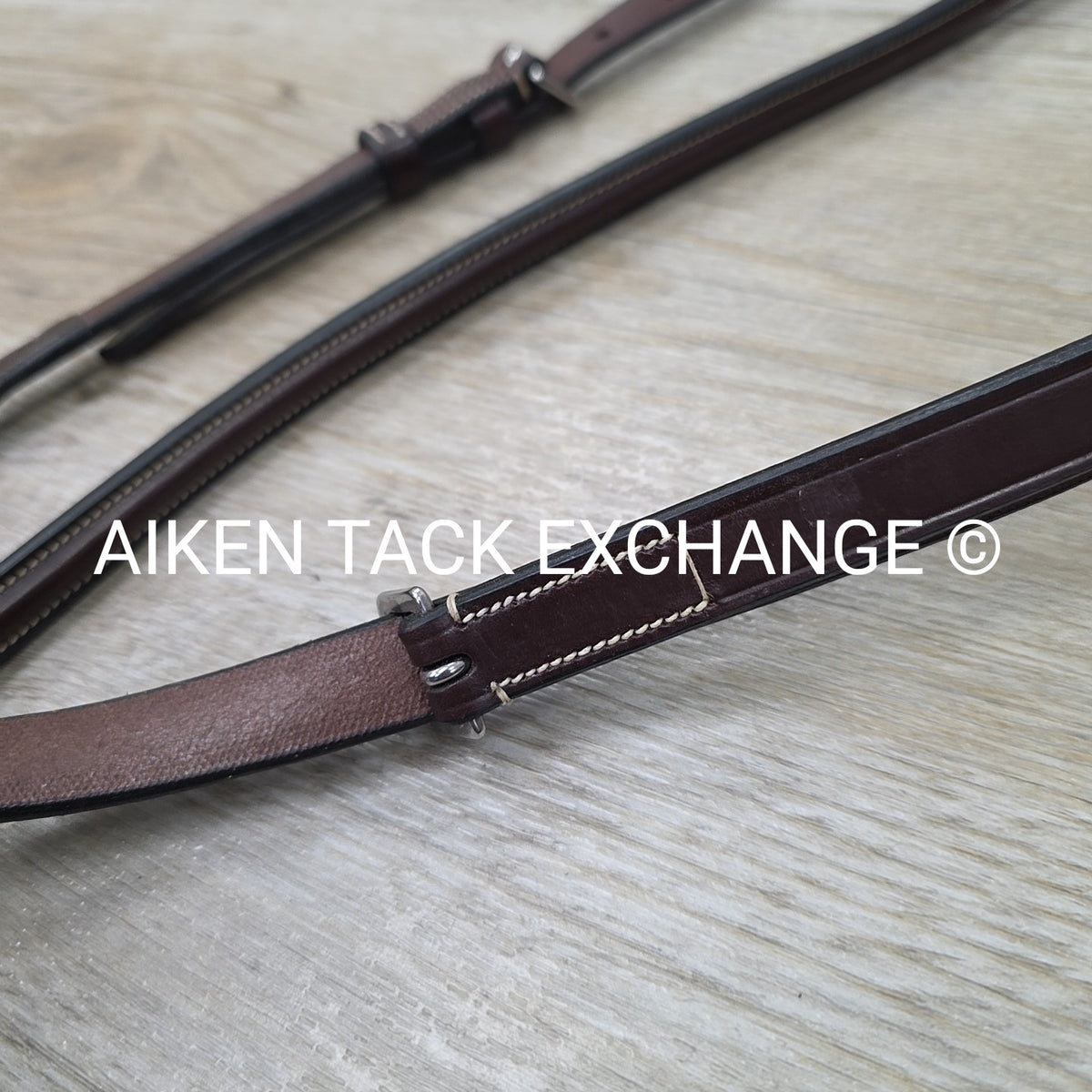 Fancy Stitched Standing Martingale, Brown, Size X-Full