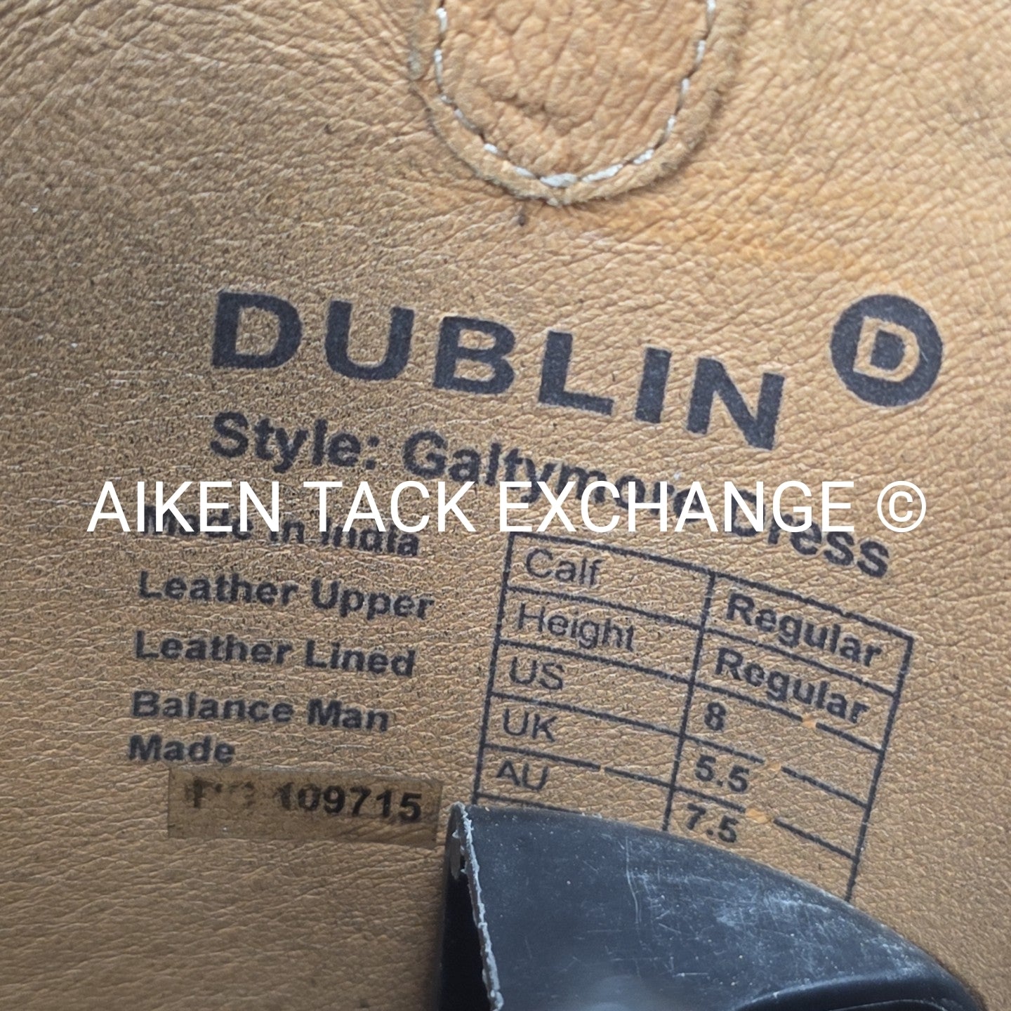 Dublin Galtymore Dress Boot, Size 8 Regular Regular