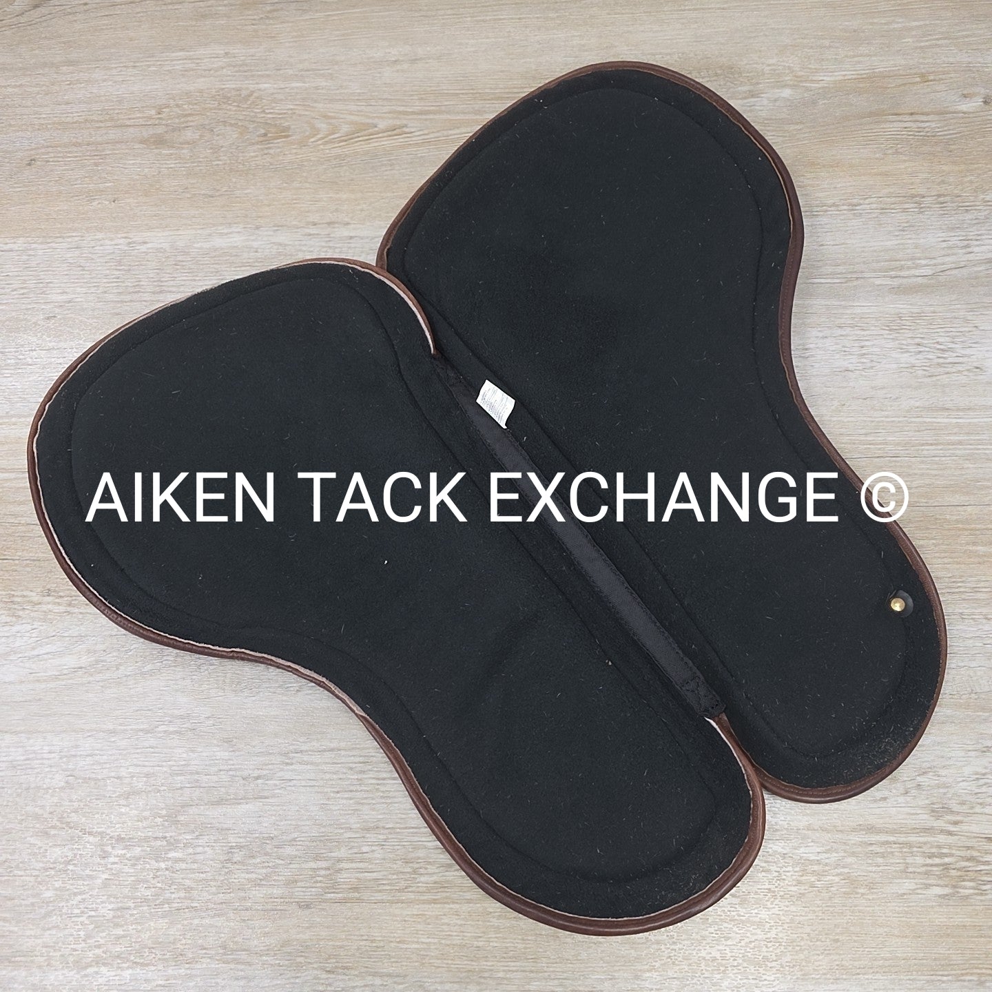 Ogilvy Leather & Foam Half Pad, 16.5" - 18"