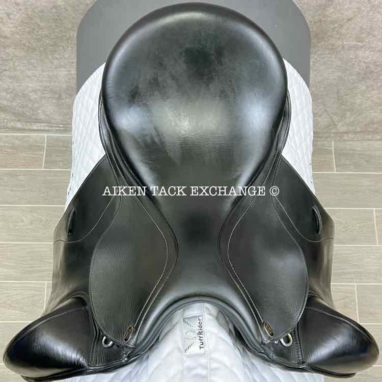 2014 PDS Carl Hester Grande Alto Dressage Saddle, 17.5" Seat, Adjustable Tree - Changeable Gullet, Wool Flocked Panels