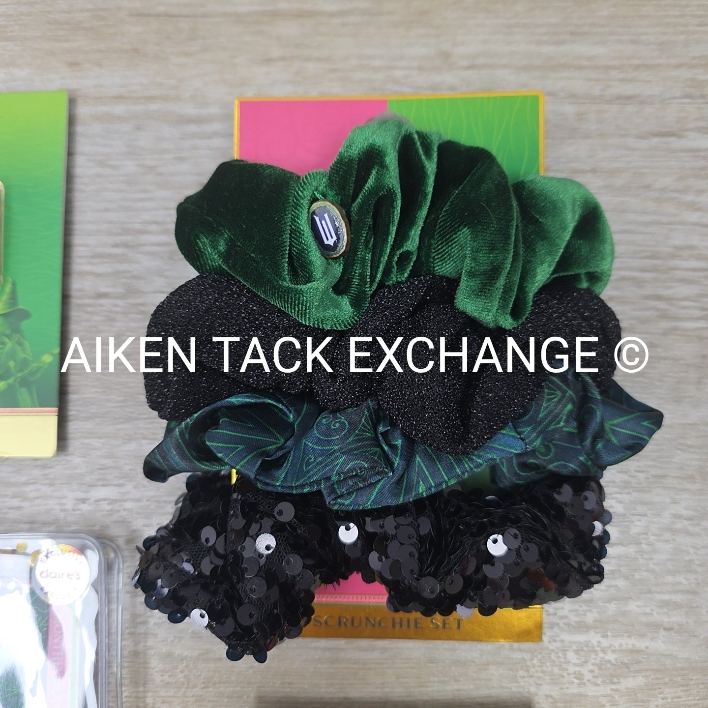 Claire's Wicked Bundle: Shaker Planner, Pin Badges, Hair Clip, Scrunchie Set